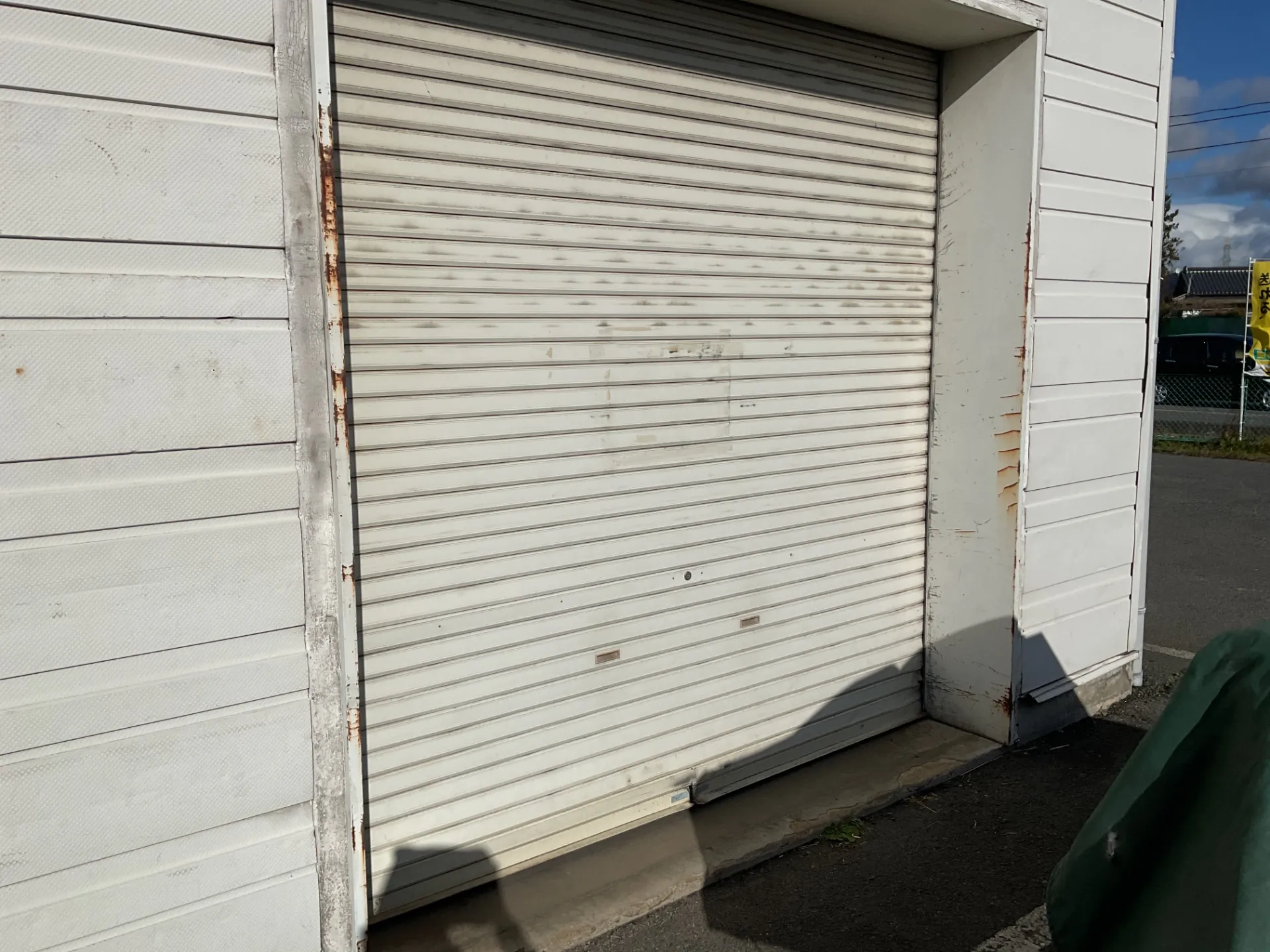 軽量シャッター　修理