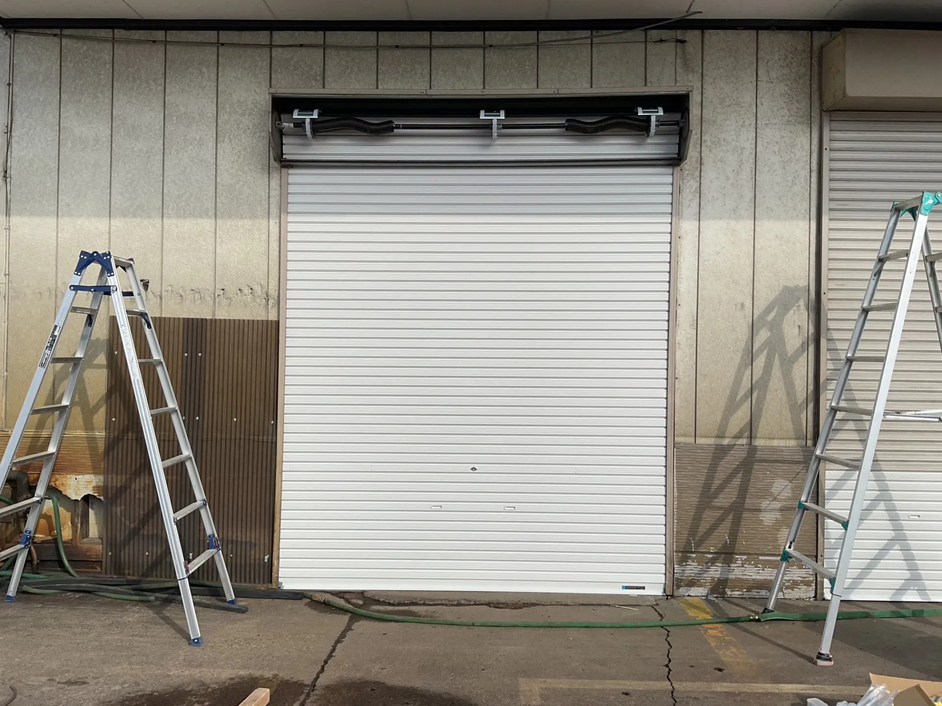 軽量シャッター修理