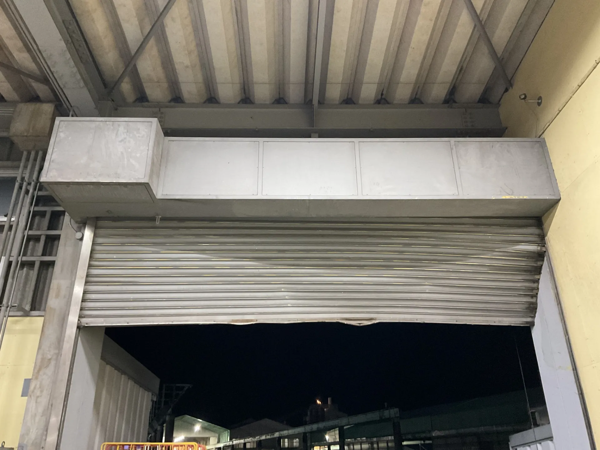 重量シャッター　修理